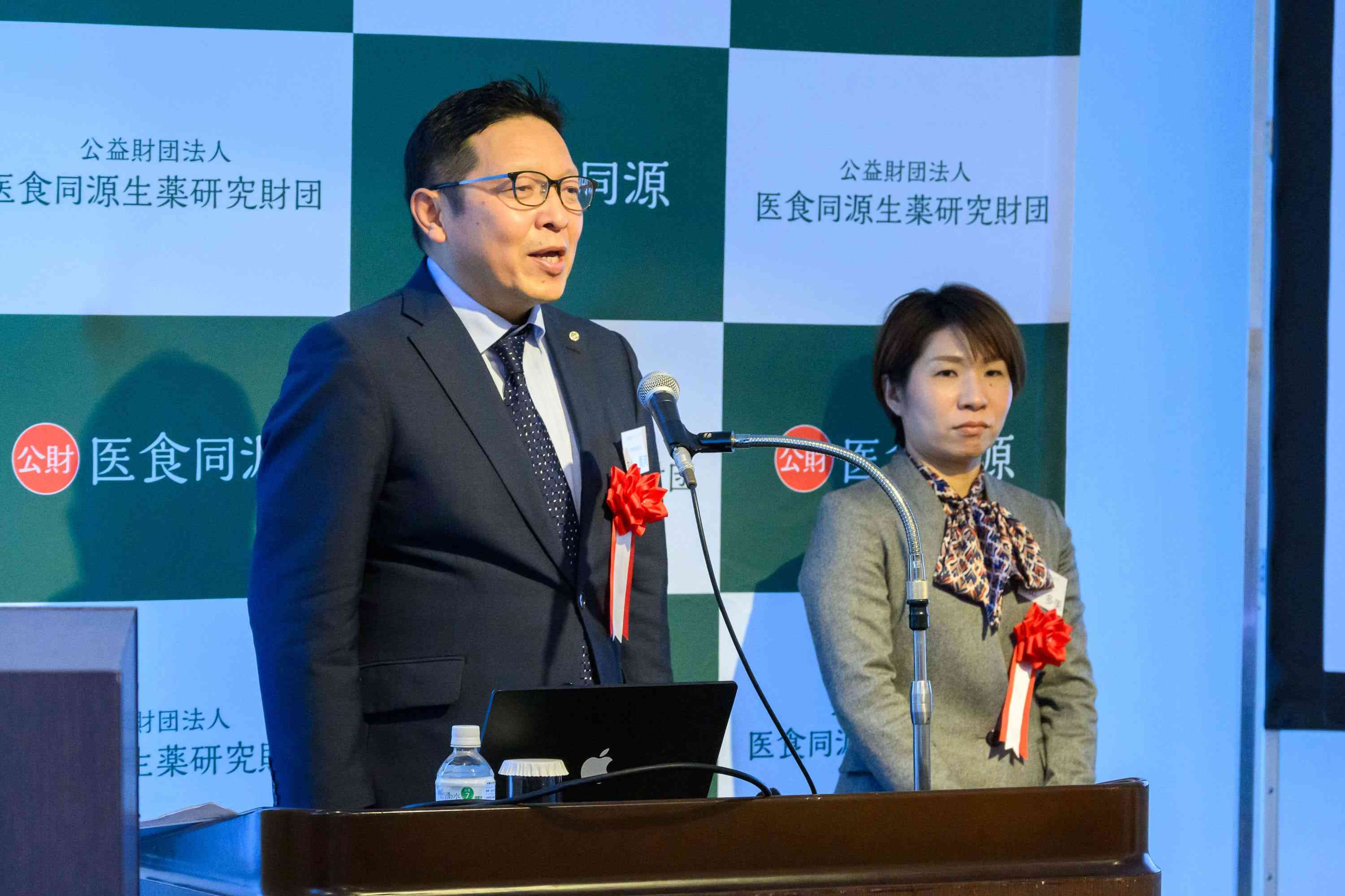 丸山 寛典 / 株式会社ミールケア 代表取締役副社長、傳田 多美 / 株式会社ミールケア